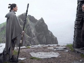 The "Star Wars" franchise - including the follow-up film to last December's "The Last Jedi" (with Daisy Ridley and Mark Hamill) - is set to expand again. But just how big can it grow? (Jonathan Olley, Lucasfilm Ltd. photo)
