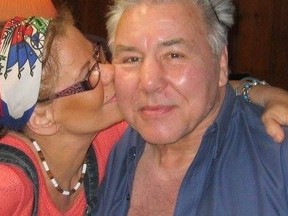 Boxing legend George Chuvalo with wife, Joanne.
(Supplied photo)