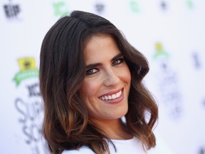 Karla Souza attends XQ Super School Live, presented by EIF, at Barker Hangar on September 8, 2017 in Santa California. (Photo by Tommaso Boddi/Getty Images for EIF)