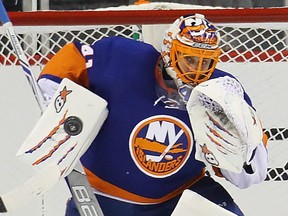 Goaltender Jaroslav Halak of the New York Islanders. (BRUCE BENNETT/Getty Images files)
