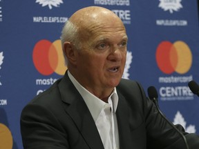 Toronto Maple Leafs general manager Lou Lamoriello. (JACK BOLAND/Toronto Sun)