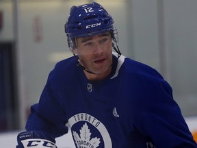 Maple Leafs forward Patrick Marleau. (DAVE ABEL/Toronto Sun)