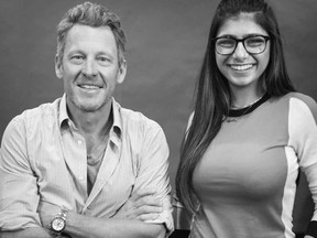 Lance Armstrong and Mia Khalifa. MIA KHALIFA/ INSTAGRAM