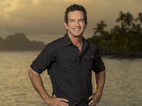 Is that a ghost? No, it is just Survivor host Jeff Probst looking as sexy as ever!