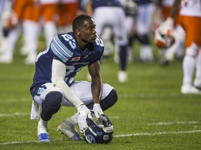 Cornerback T.J. Heath, who was traded to Winnipeg in 2016, was re-signed by Toronto as a free agent. Ernest Doroszuk/Toronto Sun/Postmedia Network