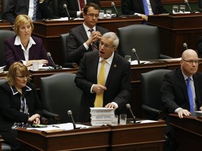 Progressive Conservative Interim Leader Vic Fedeli at the  opening day of the session at Queen's Park on Tuesday, February 20, 2018. Jack Boland/Toronto Sun