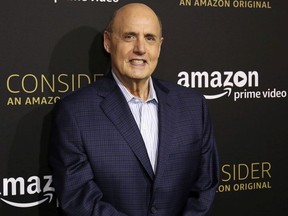 In this April 22, 2017 file photo, Jeffrey Tambor arrives at the "Transparent" FYC special screening in Los Angeles.