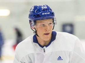 Nikita Soshnikov was traded from the Toronto Maple Leafs to the St. Louis Blues on Feb. 15, 2018. (ERNEST DOROSZUK/Toronto Sun files)
