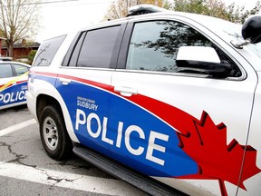 Greater Sudbury Police vehicles (file photo)
