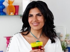 Celebrity chef and cookbook author Anjum Anand, at the helm of The Spice Tailor line of products