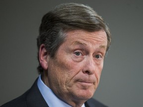 Toronto Mayor John Tory (file photo)