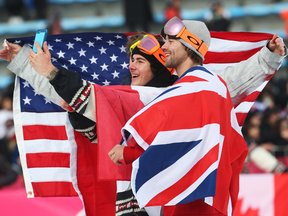 Canada’s Sebastien Toutant won the gold medal in snowboard big air on Saturday morning, as many of the favourites struggled to land their tricks.