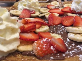 Romantic foodies will find many great places to dine and nosh in Montreal. The Nutella crepes with bananas and strawberries at Juliet & Chocolat are worth every calorie.