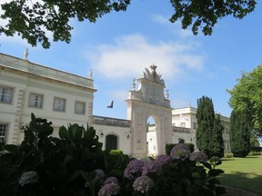 Now a hotel, Sintra's stately Tivoli Palaciode Setais is also a national monument.