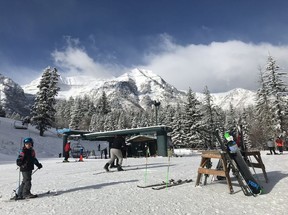 The slopes at the Sundance Ski Resort were quiet during the recent film fesival, meaning no wait times to get on the old-fashioned ski lift to the top of the hill. KIM PEMBERTON PHOTO