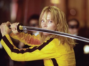 Uma Thurman in a scene from "Kill Bill."