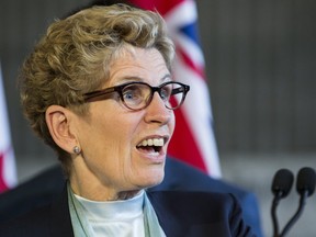 Premier Kathleen Wynne at Jenner Jean-Marie Community Recreation Centre in East York on Friday April 28, 2017.