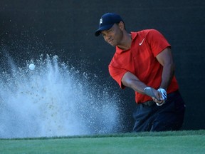 Tiger Woods at a recent tournament. His career has been in freefall since his marriage imploded. THE ASSOCIATED PRESS