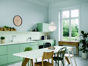 White is popping up as a common theme. New colours from Caesarstone include Intense White, a clean, crisp neutral white.