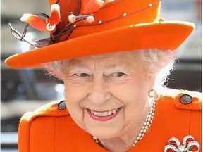 Her Majesty, Queen Elizabeth II visits the Royal Academy of Arts to mark the completion of a major redevelopment of the site on March 20, 2018 in London, England.