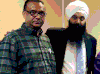 Jaspal Atwal, a Surrey businessman, who is a one-time member of the now-banned International Sikh Youth Federation with a conviction for a 1986 terror-related shooting in B.C. posing with Surrey Centre Liberal MP Randeep Sarai, right.