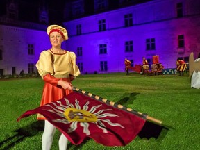 Performances at Chateau Royal d'Amboise include live actors, fireworks, and an English audioguide.