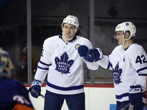 Leafs centre Tyler Bozak  says the team is confident going into the playoffs (Getty Images)