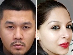 Thanh Tien Ngo, 32, (left) and Ruma Amar, 29, were fatally shot outside a bowling alley on March 17, 2018.