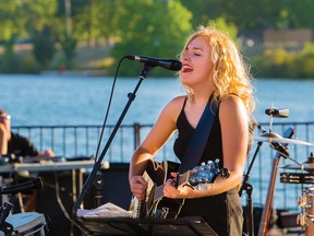 Concerts on the Canal is a free concert series that runs all summer long. Artists perform on a floating stage set on the recreational waterway.