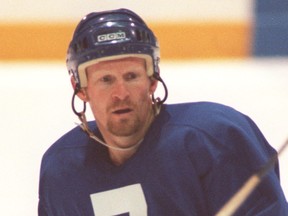 Former Toronto Maple Leafs forward Derek King, shown in a 1999 file photo. (TORONTO SUN FILES)