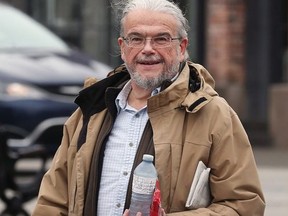 Dr. Robert Cameron, the only doctor charged in a province-wide crackdown on overprescribing opioids is shown leaving the Sandwich Medical Walk-In Clinic in Windsor, ON. on Tuesday, March 27, 2018.