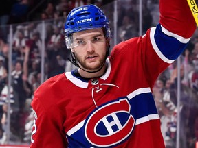 Jonathan Drouin of the Montreal Canadiens. (MINAS PANAGIOTAKIS/Getty Images)