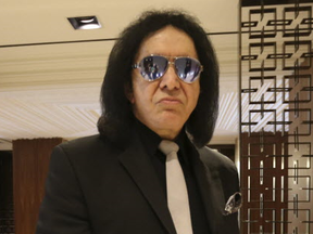 KISS frontman Gene Simmons was back in Toronto at the opening bell of the TSX and at the Four Seasons hotel speaking about his teaming up with Invictus - Canada's Cannabis Company and on Tuesday March 20, 2018.