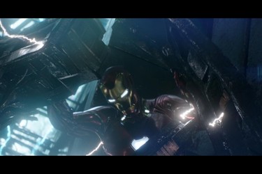 Marvel Studios' AVENGERS: INFINITY WAR. Iron Man/Tony Stark (Robert Downey Jr.). Photo: Film Frame. Marvel Studios