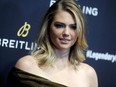 Kate Upton poses during a Breitling promotional tour in Brooklyn, N.Y., on Feb. 22, 2018.
