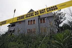 The thousands of abandon homes in Cleveland are ideal hiding spots for killers. THE ASSOCIATED PRESS