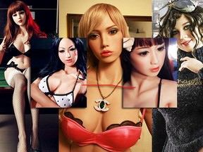 Sex dolls (Silicone Sex World.)