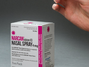 NARCAN® (naloxone HCl) Nasal Spray 4 mg.