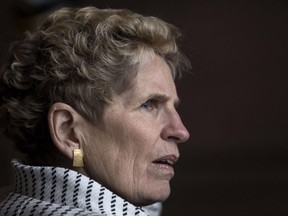 Ontario Premier Kathleen Wynne in Toronto on February 20, 2018. THE CANADIAN PRESS/Chris Young