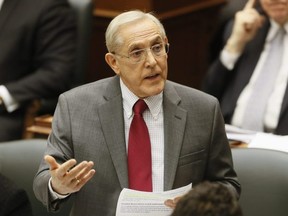 Bob Chiarelli, Ontario Minister of Infrastructure. (Stan Behal/Toronto Sun)