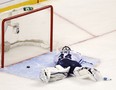 Goaltender James Reimer (now with Florida) never rehashes that horrible night in Boston in 2013 that saw the Leafs blow a 4-1 lead with 11 minutes to play in Game 7.  (Michael Peake/Toronto Sun file)
