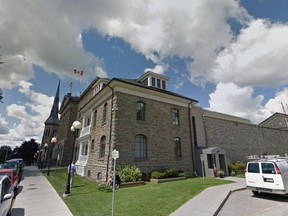 Brockville jail attached to the Superior Court of Justice in Brockville Ontario.