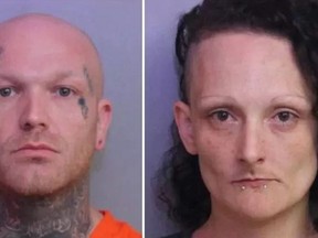 Christopher Taylor, 30, and Kristina Sluff, 36, are suspected of being serial killers.