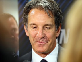 Shanahan speaks to the media on Sept. 12, 2017 (DAVE ABEL/POSTMEDIA)