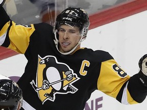 Sidney Crosby of the Pittsburgh Penguins. (GENE J. PUSKAR/AP)