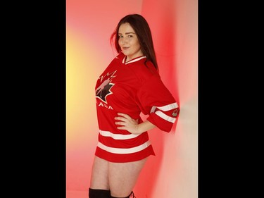 Sunshine girl Courtney a 5-foot-7 blue-eyed Aries, is hopefully for an early Spring. She's a body positive model, who already drives her dream vehicle a 2017 Chevy Silverado. She loves Country music and long walks around the lake. And wants everybody to remember Team Canada women and men's hockey players rockJack Boland/Toronto Sun/Postmedia Network