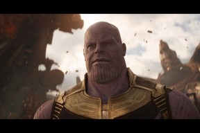 Josh Brolin as Thanos in Marvel’s Avengers: Infinity War.
