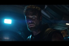 Chris Hemsworth as Thor in Avengers: Infinity War.