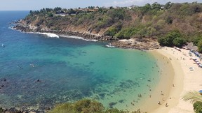 The clifftop Espadin Restaurante just outside of Puerto Escondido, Mexico, has great food and stunning views of Carrizalillo Beach. SARAH DOKTOR/POSTMEDIA NETWORK