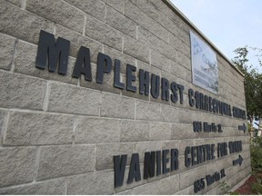 Maplehurst Correctional Complex on Tuesday August 29, 2017 in Milton. Veronica Henri/Toronto Sun